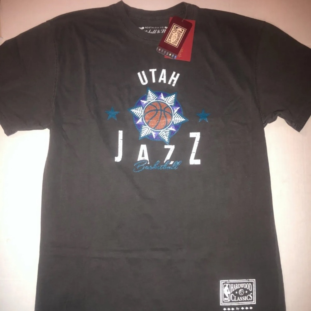 Utah Jazz NBA Mitchell & Ness Womens Shirt